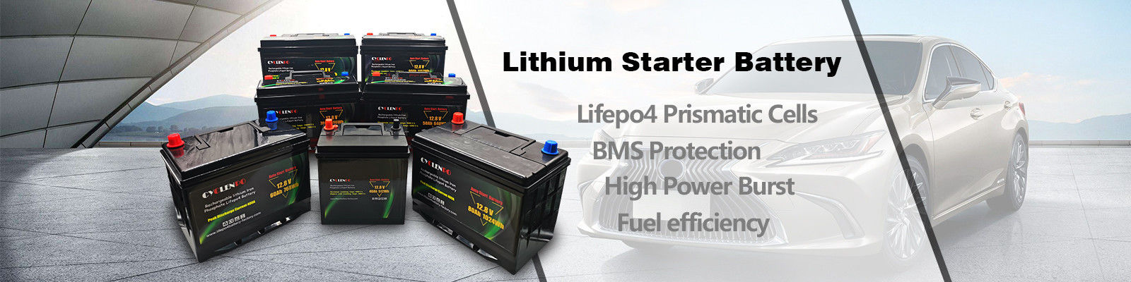 LiFePO4 Starter Battery