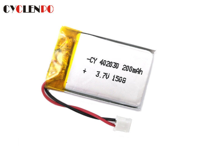 200/300mAh 402030 Liion Polymer Rechargeable Battery For headset Bluetooth AHS 